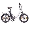 Ncm Paris+ Folding E-bike, 250w, 36v 19ah 684wh Battery [white 20"]