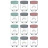 Kilner Kids 12pc Glass Jar Canister Baby Food Storage Set W/ Lid 190ml