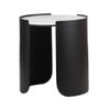 Amalfi Otto Side Table Black 50x50x55cm