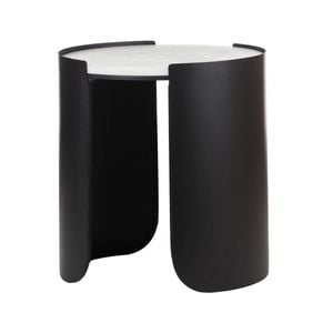 Amalfi Otto Side Table Black 50x50x55cm