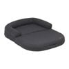 Tedi's Foldable Human Size Dog Calming Bed Memory Foam Orthopedic XL in Grey