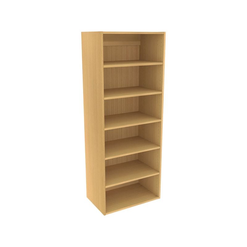 Lugna 1536 x 750 x 380mm Sand 5 Shelf Storage Cabinet