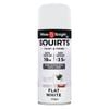 White Knight 310g White Flat Squirts Spray Paint