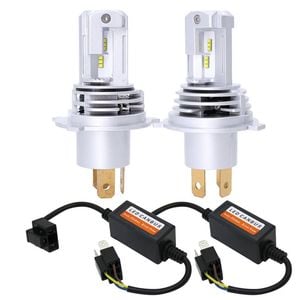 Cosmoblaze H4 55W Car LED Headlight Kit 360 Degrees 8400LM ZES Chip 12V Hi-Lo Beam Canbus