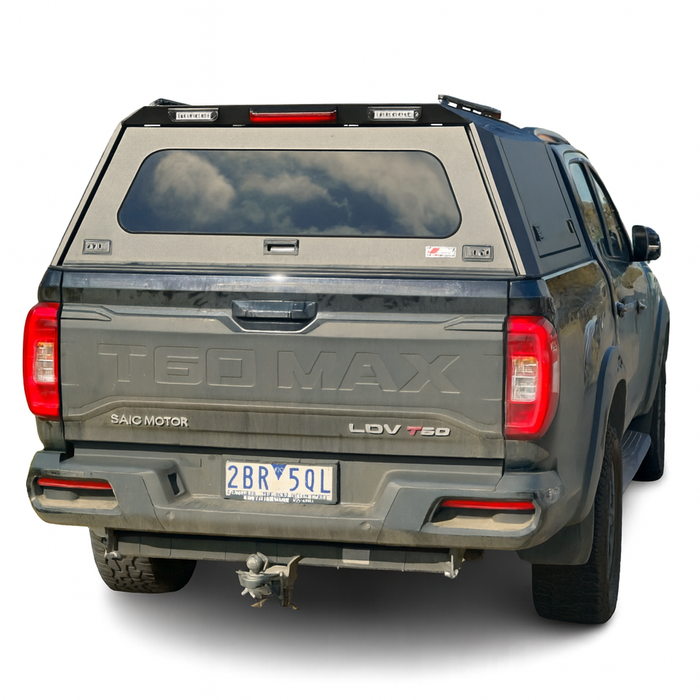 Tradesman 4x4 LDV T60 2017-2020 Aluminium Tub Canopy for D1 Solid