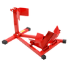 Motorcycle Front Wheel Chock Lift Stand Heavy-Duty for 15"-21" Tire