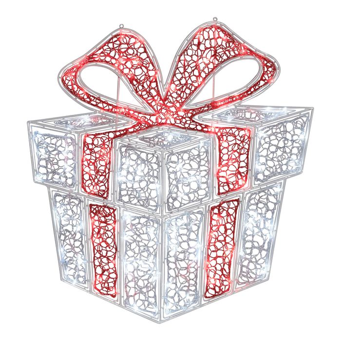 Mirabella 80cm 2D Twinkling Gift Box