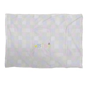 Elements Embroidery Baby Coral Fleece Blanket - Bassinette