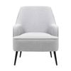 Abigail Premium Fabric Armchair Occasional Accent Tub Chair Grey