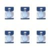 6pk Malli Sewing Wrist Compact Sewing Tailoring Pin Cushion Holder 6.5cm Asstd