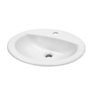 Azzurra 530mm Drop In Ovale Basin OK-0905
