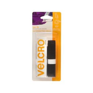 Velcro Brand Iron On 609mm x 19mm Roll Black