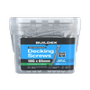 Buildex 10G x 65mm 304 Stainless Steel Decking Screws - 250 pack