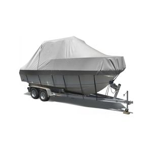 Seamanship Boat Cover 21-23ft Trailerable Jumbo Marine 600D Heavy Duty Grey