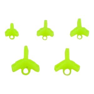 Rig Ezy Green Treble Cover, Size #4, 20 Pack