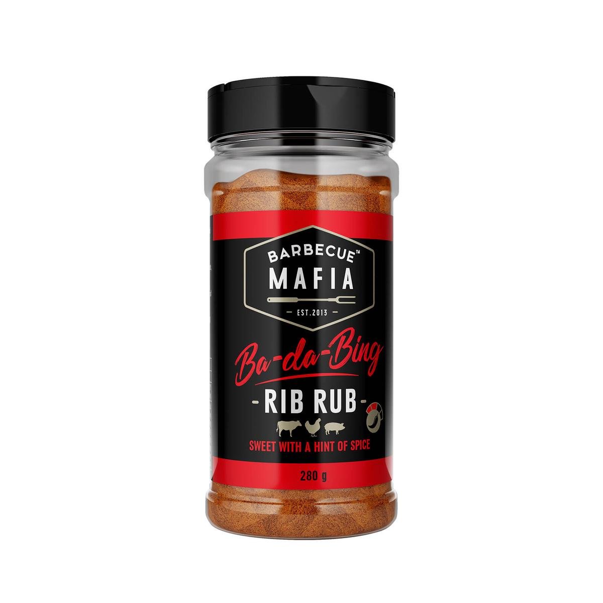 Barbecue Mafia 280g Ba-da-Bing Rib BBQ Rub - Bunnings Australia