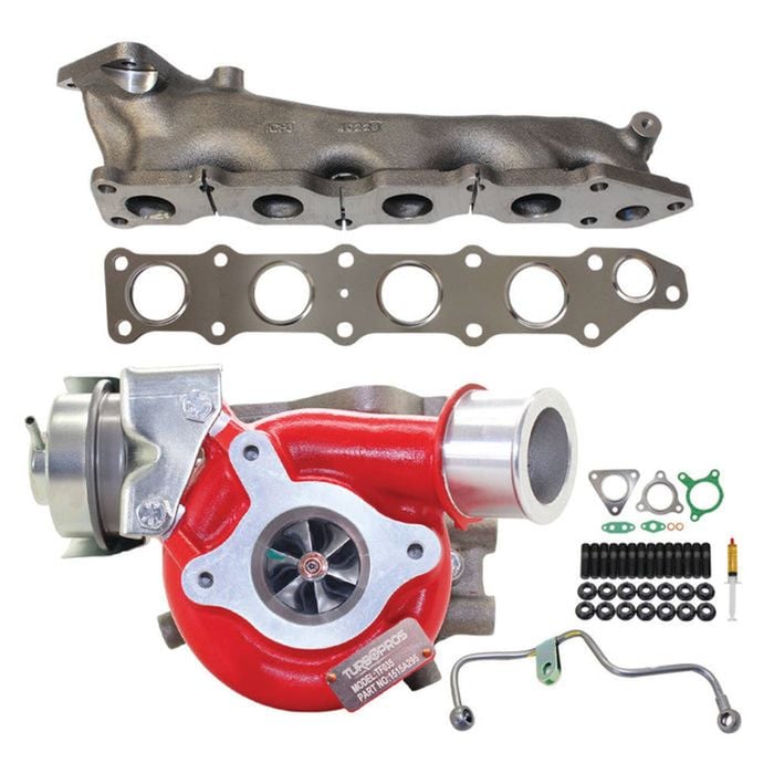 Gen1 High Flow Turbo+genuine Exhaust Manifold, Oil Feed Pipe For Mitsubishi Pajero Sport 4n15 2.4l