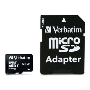 Verbatim Premium memory card 16 GB MicroSDHC Class 10 [44082]