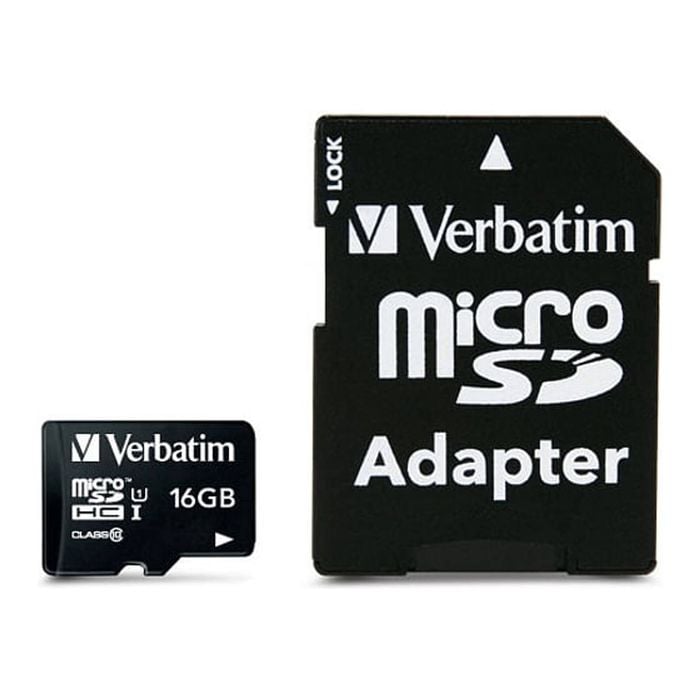 Verbatim Premium memory card 16 GB MicroSDHC Class 10 [44082]