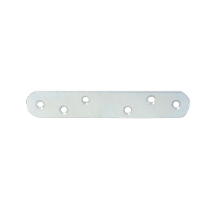 Carinya 117 x 20 x 2mm Zinc Round Edge Mending Plate