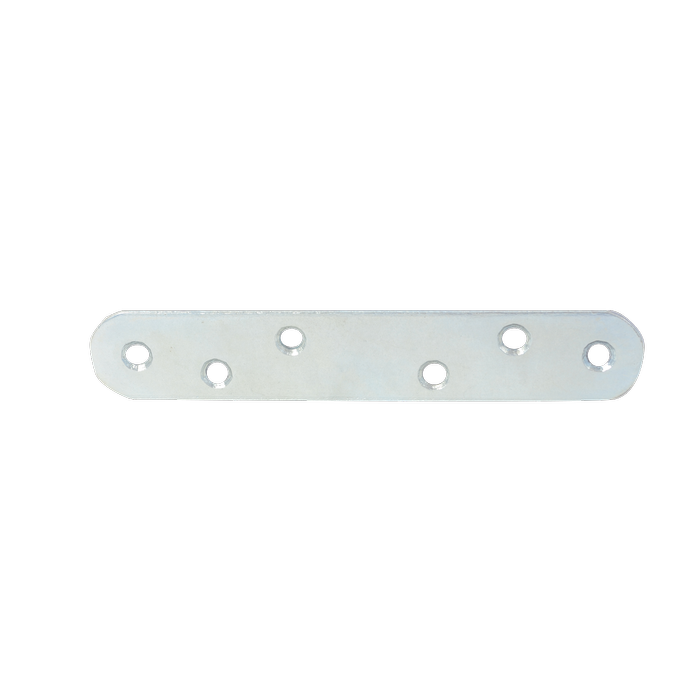 Carinya 117 x 20 x 2mm Zinc Round Edge Mending Plate