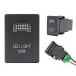 Switch Boss Push Switch for Isuzu D-MAX (9/2020+) MU-X (8/2021+) - LED Light Bar