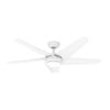Geo 52" Led Ceiling Fan With Remote Control - Interchangable Three Or Five Blades