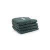 4pc Onkaparinga 30x30cm Cotton Avalon Bathroom Face Washers 550GSM Fir Green