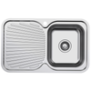 Single Bowl Sink With Drainer Right Hand Bowl