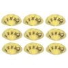 36pc Tribute Glow Guitar Plectrum Picks Medium 0.74mm