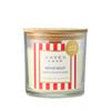 Haven Luxe Movie Night Scented Glass Candle With Timber Lid