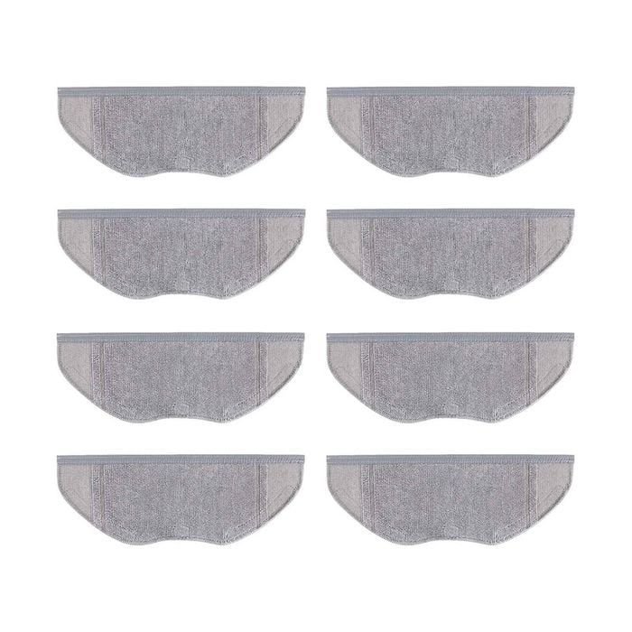 iDeer life 8 Pack Vacuum Mop Replacement Pads, Compatible with Eufy Robovac L70 Hybrid