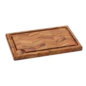 Furi Chevron Cutting Chopping Board Medium 36 X 24 X 2.5cm