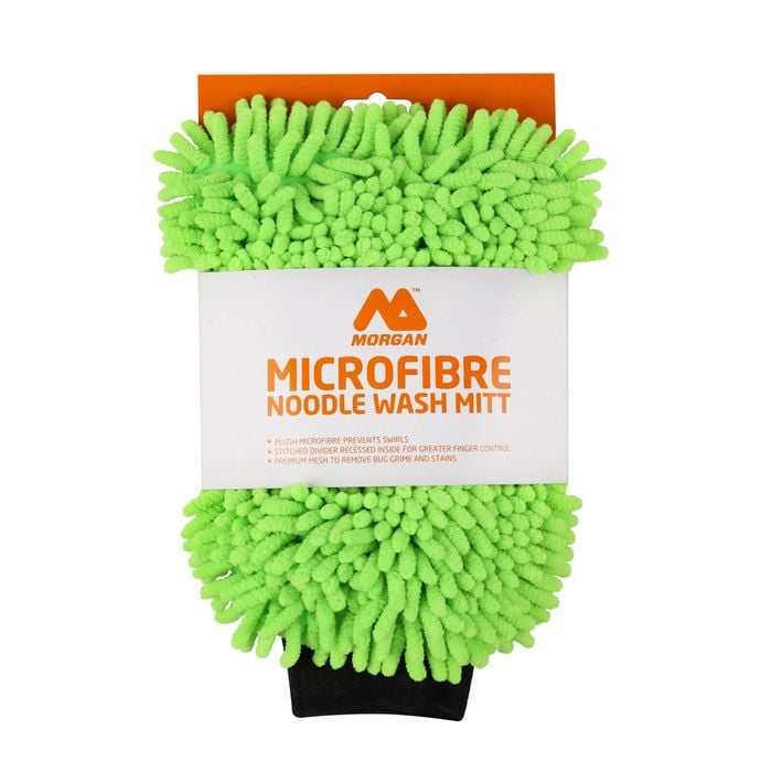 Morgan Green Microfibre Noodle Wash Mitt