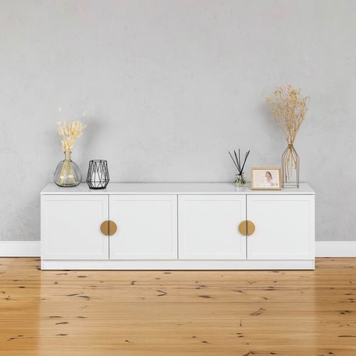 Bucharest
  Hamptons TV Unit with Brass Handles (IN - 763858)