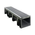 Everhard DuraDRAIN 200 Series Channel & Galvanised Steel Class B Grate
