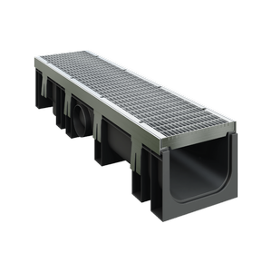 Everhard DuraDRAIN 200 Series Channel & Galvanised Steel Class B Grate