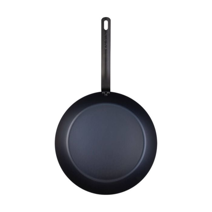 Evolv Pre-seasoned Heavy Gauge Fast Heat carbon Steel Fry Pan 32cm