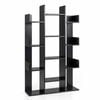 Costway Bookshelf 141cm Bookcase 13 Shelves Storage Organizer Black