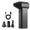 GIANTZ Electric Air Duster 7H Long Runtime Mini Blower for Keyboard PC Cleaning