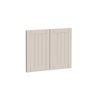 Kaboodle 600mm Cannellini Country Farmhouse Sink Doors - 2 Pack