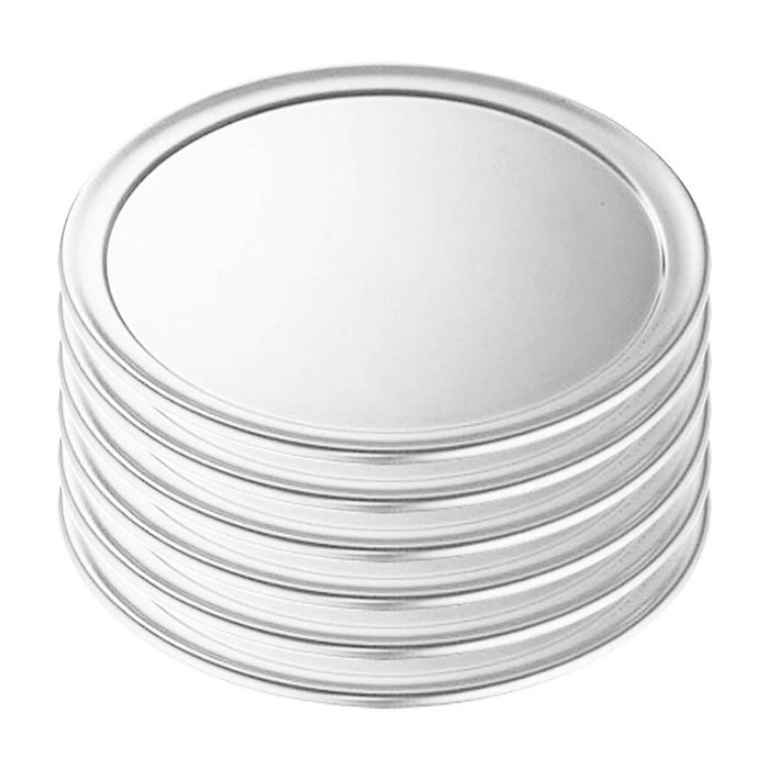 SOGA 6 Pack 10 Inch Round Aluminium Pizza Trays