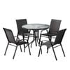 Gardeon Dining Set Table and Chairs Patio Garden Furniture Bistro Set