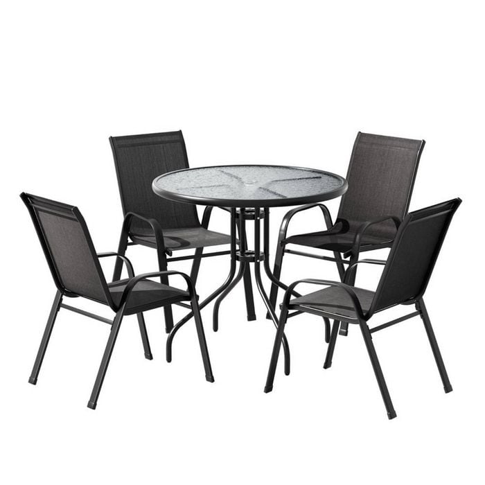 Gardeon Dining Set Table and Chairs Patio Garden Furniture Bistro Set