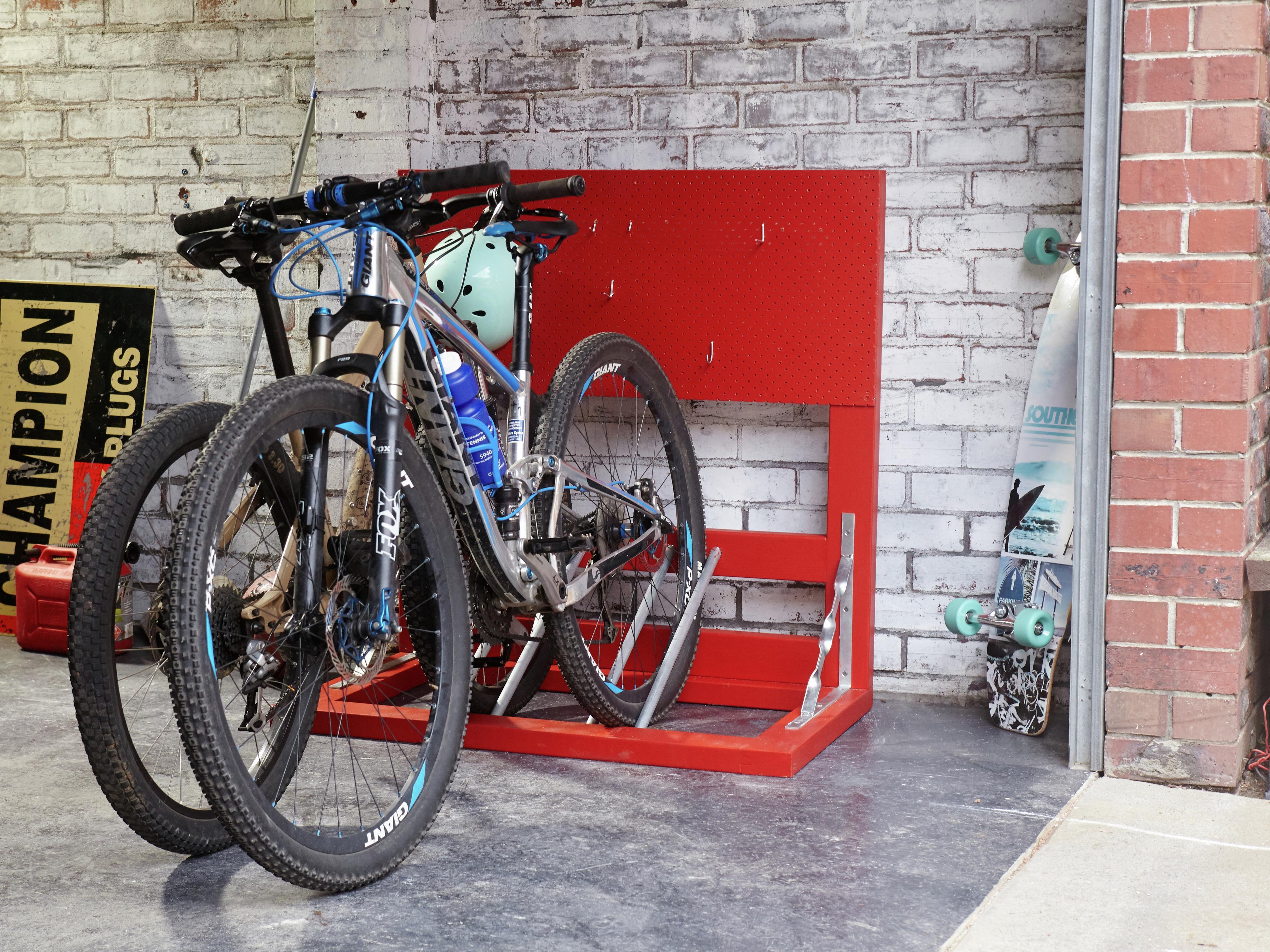 Bike storage rack wall mounted bunnings on sale