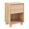 Astin Sinclair 400 x 300 x 550mm Oak Harper Bedside Table