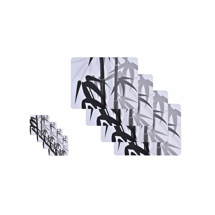 Clevinger Set of 4 MDF Placemats Bamboo