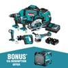 Makita 18V Brushless 6 Piece Combo Kit