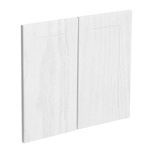 Kaboodle 600mm Provincial White Alpine Medium Rangehood Doors - 2 Pack