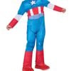 Marvel Superhero Deluxe Toddler Captain America Boys Costume - Toddler